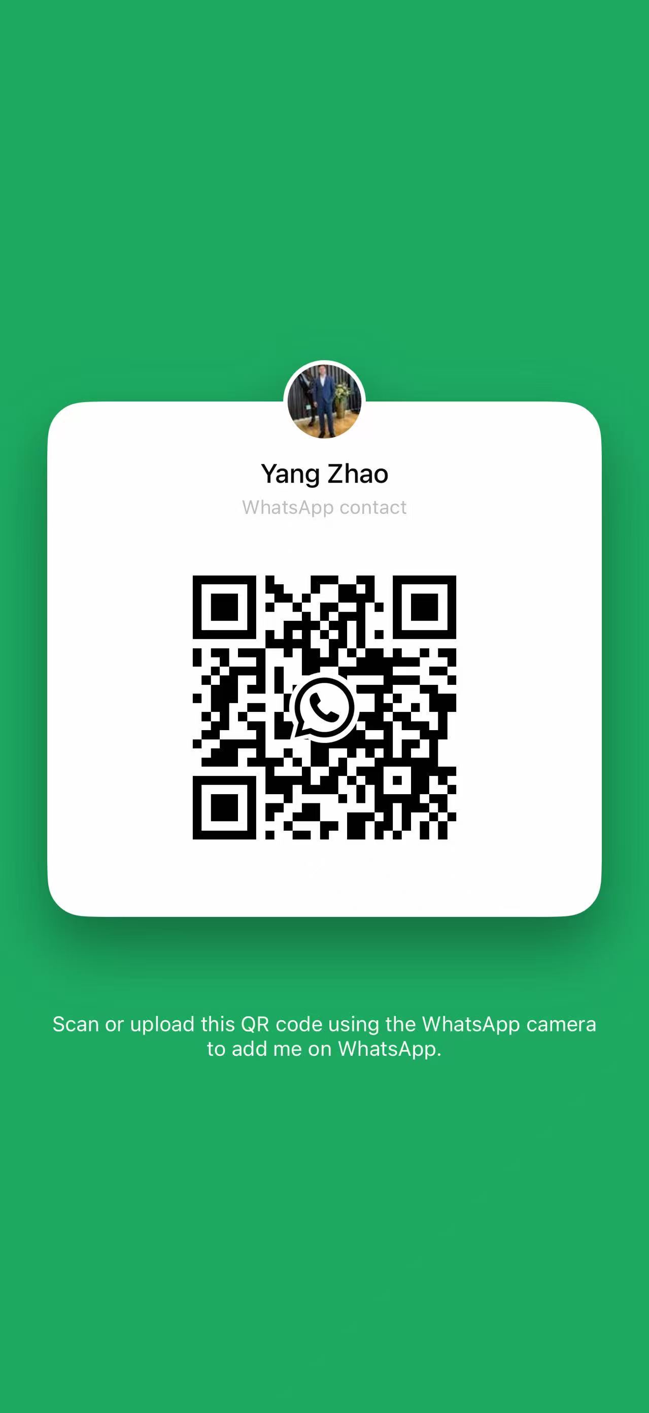 WhatsApp QR code