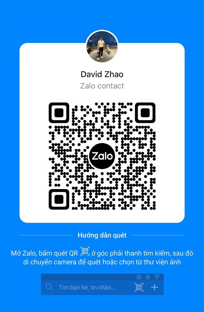 Zalo QR code for contacting VELAN Global